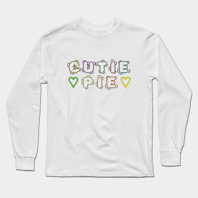 Cutie pie Long Sleeve T-Shirt by RoseaneClare 